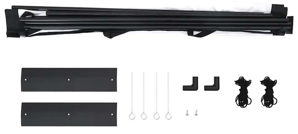 Ecran de proiectie VidaXL 4101043 (White/Black)