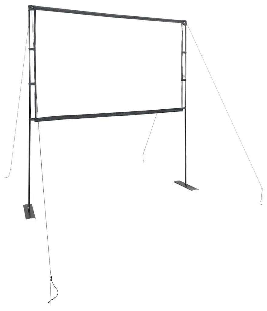 Ecran de proiectie VidaXL 4101049 (White/Black)