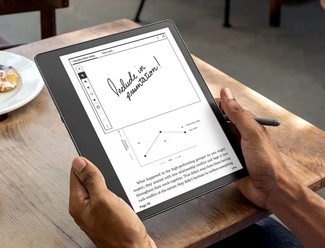 E-book Amazon Kindle Scribe 16GB (Tungsten Grey) - 3