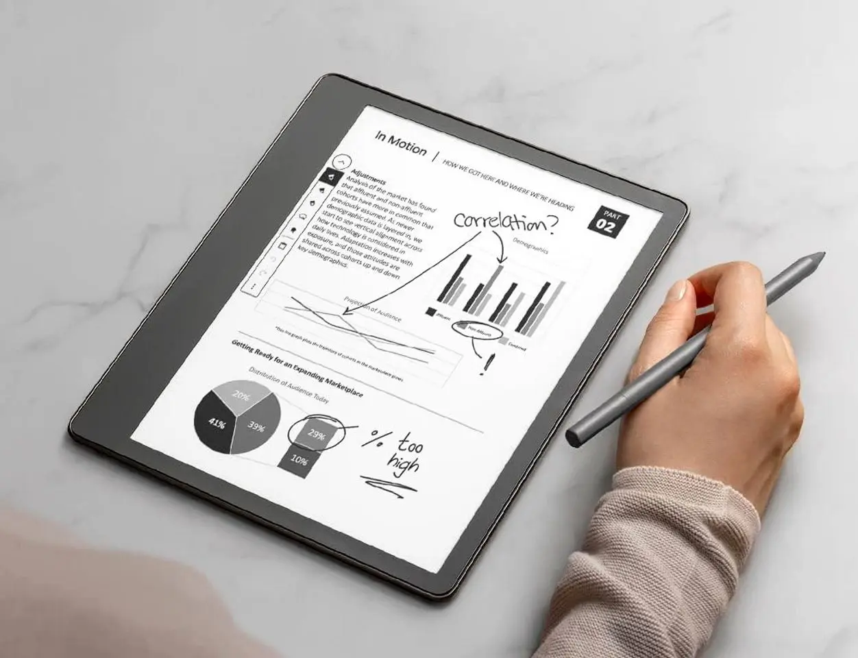 E-book Amazon Kindle Scribe 16GB (Tungsten Grey) - 4