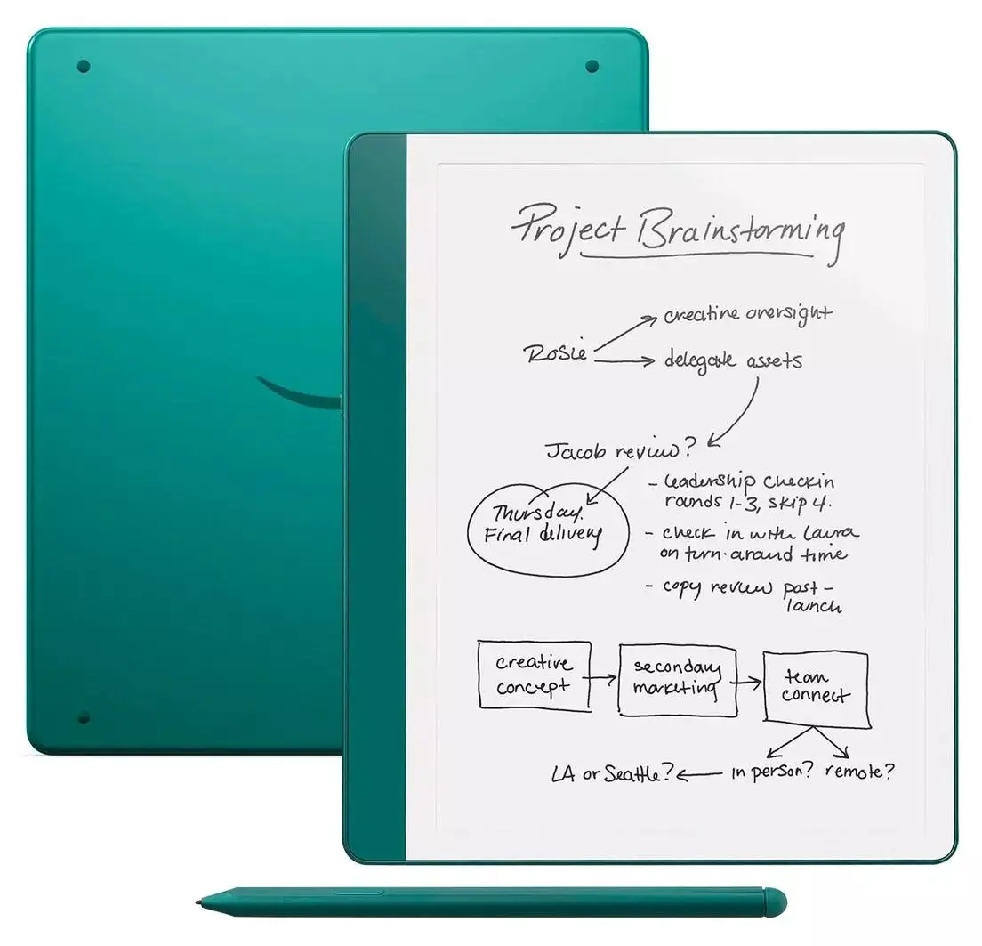 Электронная книга Amazon Kindle Scribe 2024 64GB (Metallic Jade)