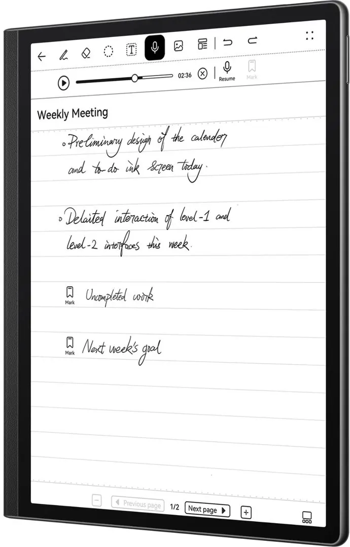 Электронная книга Huawei MatePad Paper 10.3 64GB (Black) - 2