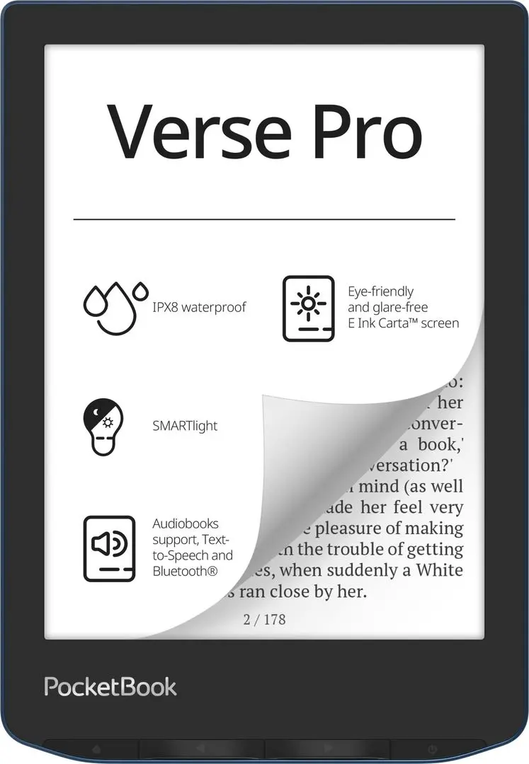 E-Book PocketBook 634 Verse Pro (Azure)