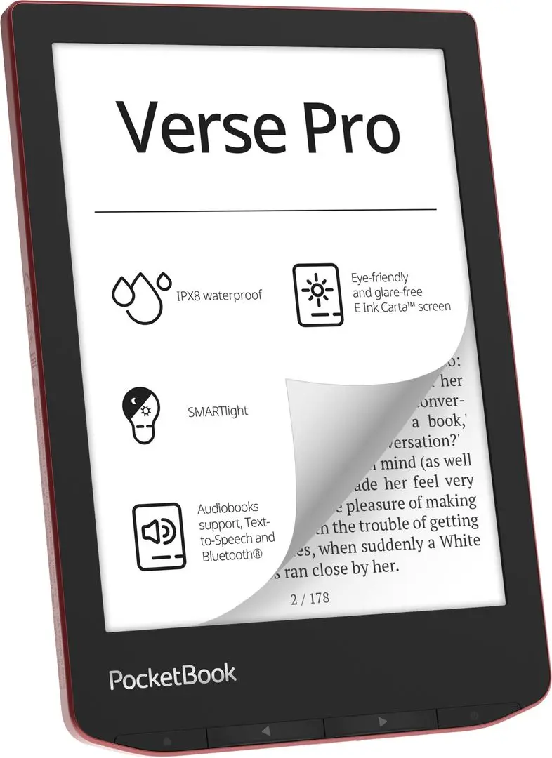 E-Book PocketBook 634 Verse Pro (Passion Red) - 2
