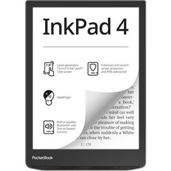 E-book PocketBook 743G InkPad 4 32GB (Black/Silver)
