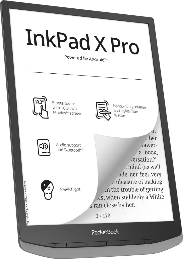 E-Book PocketBook InkPad X Pro (Mist Grey) - 2