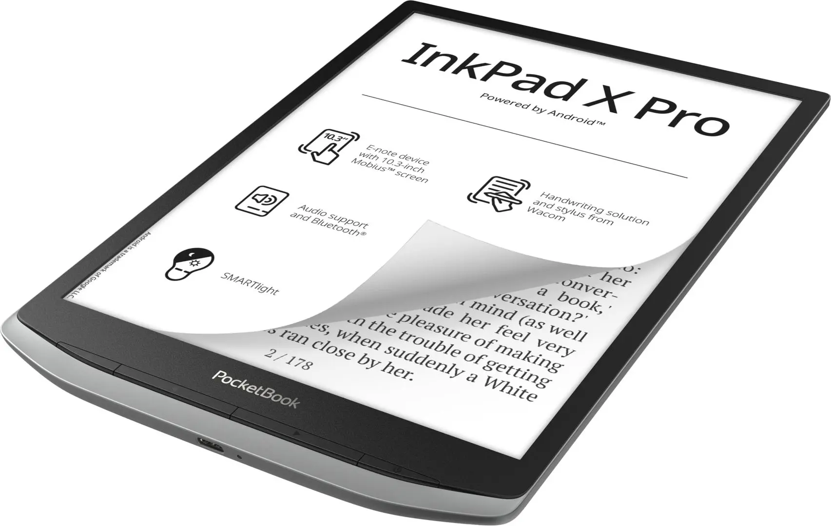 E-Book PocketBook InkPad X Pro (Mist Grey) - 5
