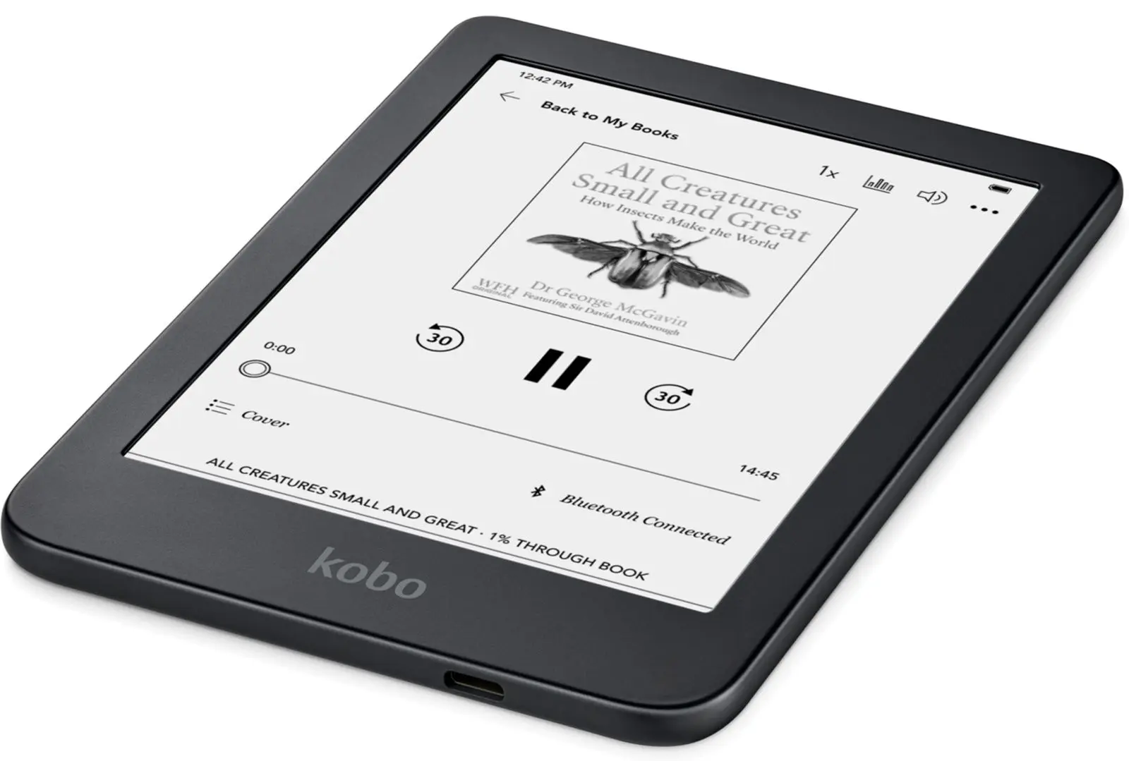 Электронная книга Kobo Clara 2E 16GB (Blue) - 3