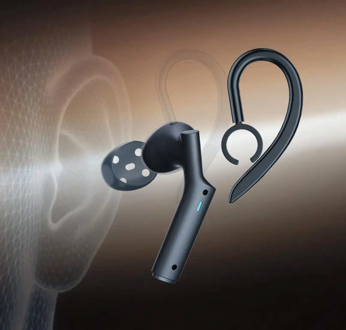 AI casti pentru traducere Timekettle W4 (Midnight Blue)