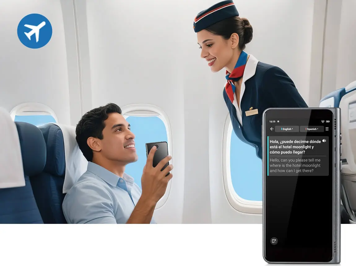 AI traducator ofline Timekettle T1 (Grey)