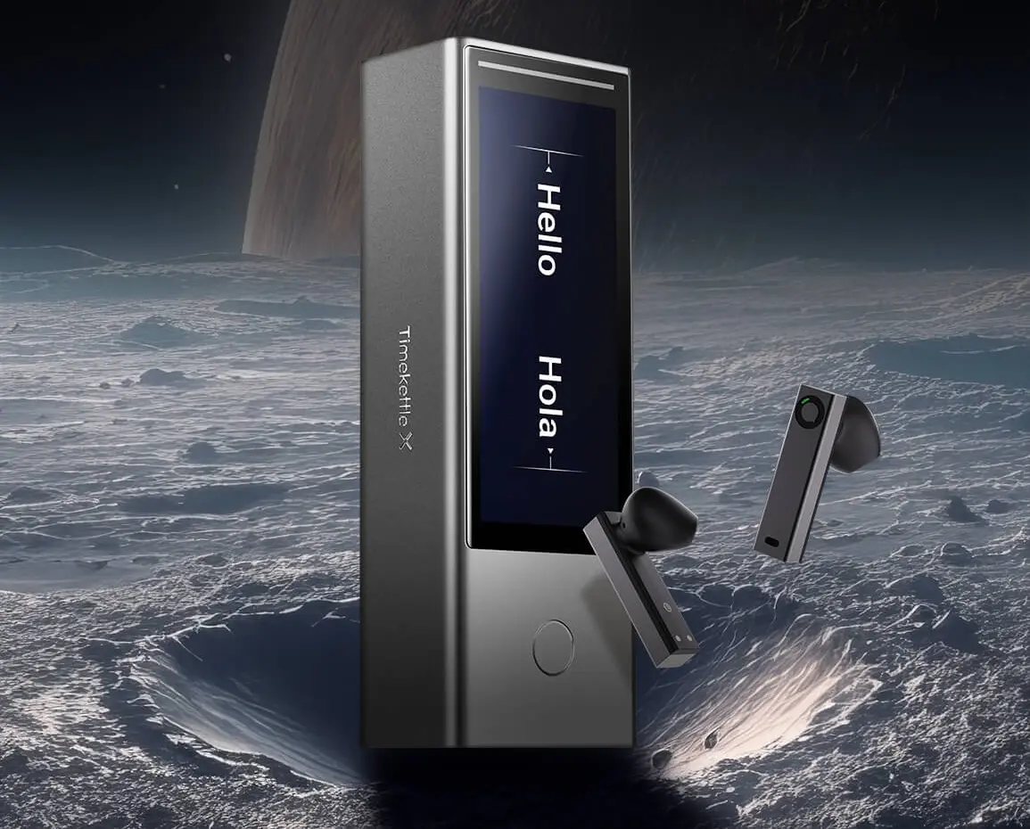 AI dispozitiv pentru traducere vocala Timekettle X1 Hub (Grey)