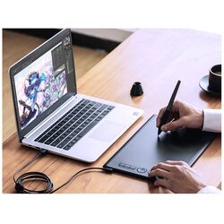 Tableta grafica Huion H610X (Black) Thumb