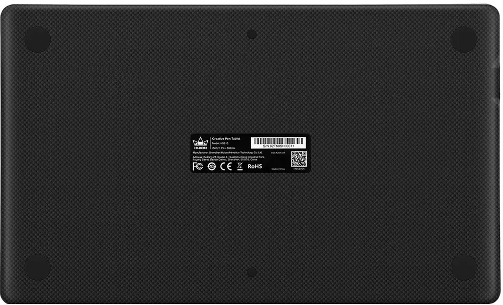Графический планшет Huion HS610 (Black) - 4