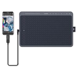 Tableta grafica Huion HS611 (Grey) Thumb