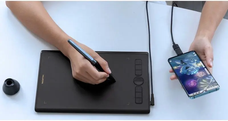 Tableta grafica Huion Inspiroy H580X (Black)