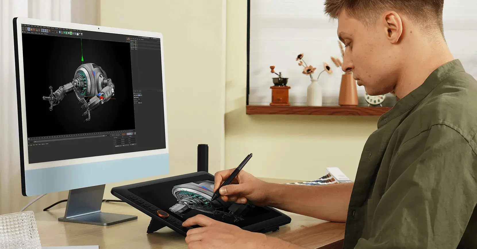 Tableta grafica XP Pen Artist 13.3 Pro V2 (Black) - 5