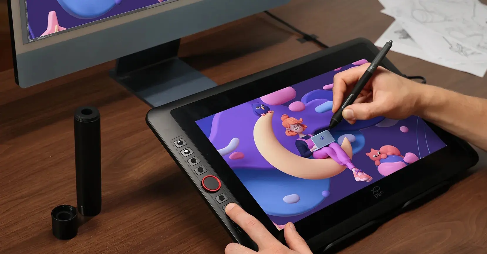 Tableta grafica XP Pen Artist 15.6 Pro V2 (Black) - 5