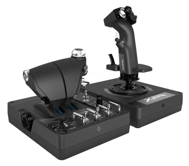 Игровой джойстик Logitech G X56 HOTAS (Black) - 3
