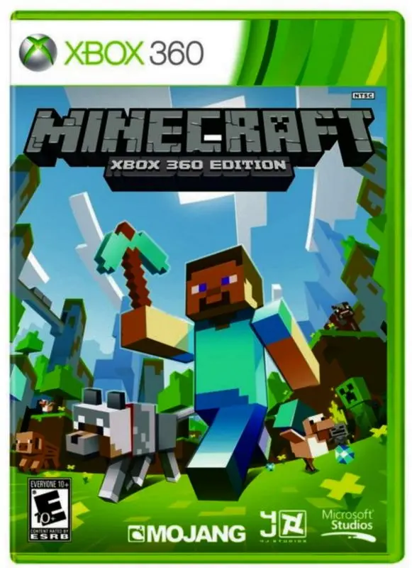 Consola de jocuri Microsoft Xbox 360 4GB + Minecraft (Black) - 4