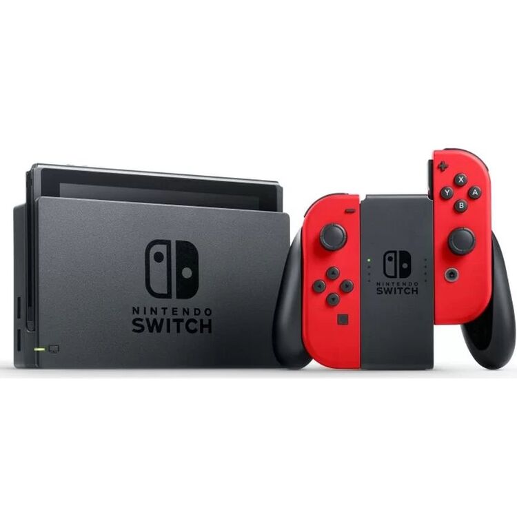 Игровая приставка Nintendo Switch V2 + Joy-Con + Super Mario Odyssey ...