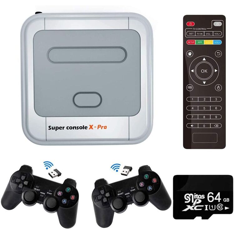 Consola de jocuri Retro R8 X Pro 64GB 30000+ (Black)