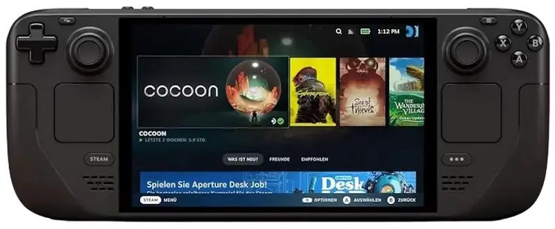 Игровая консоль Valve Steam Deck 1TB (Black)