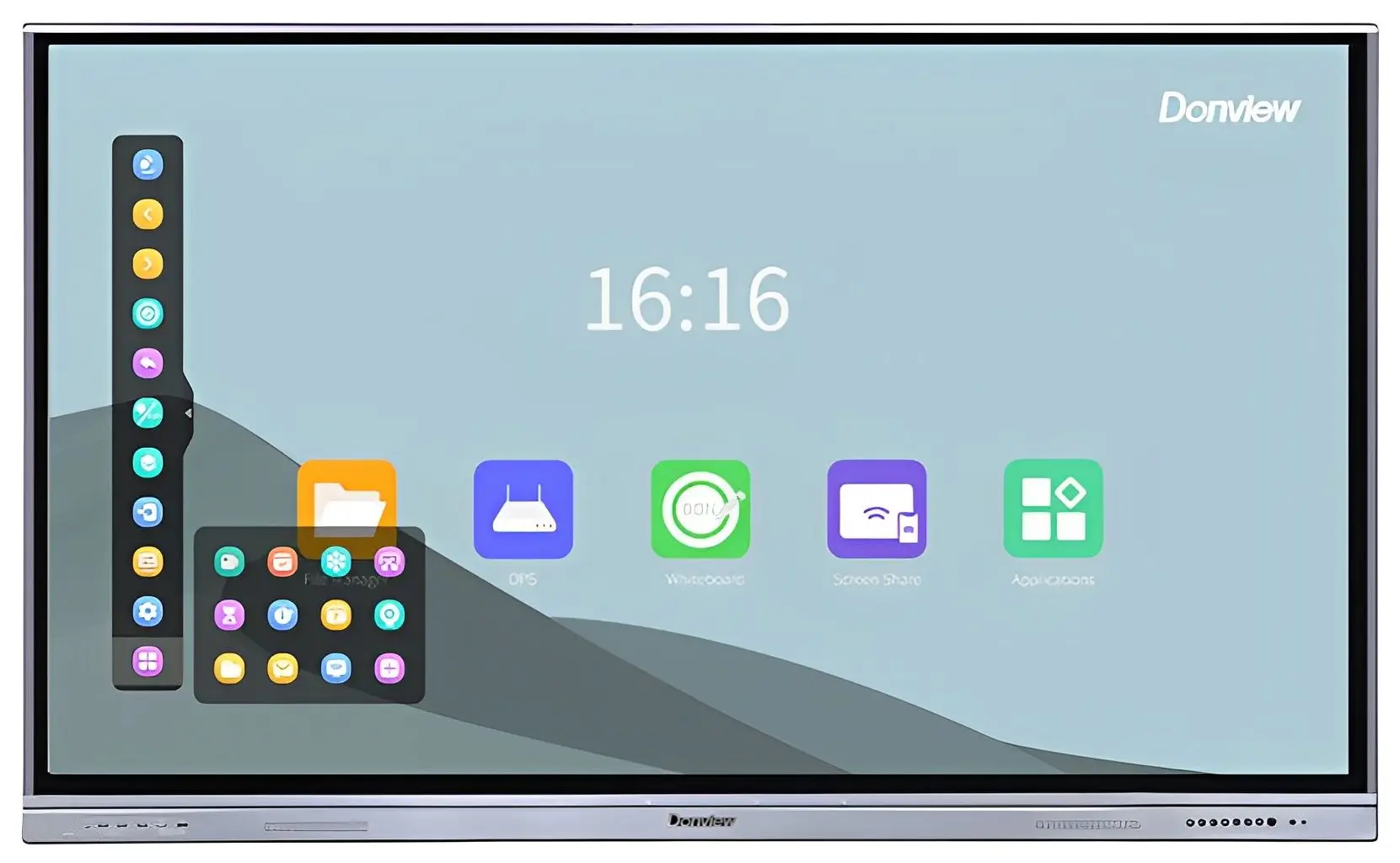 Интерактивная доска Donview HS-86IW-L06PA + MB-3120 (Grey)