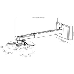 Набор интерактивная доска с проектором Evoboard IB-106RS-NP + Blackmount CT-PRB-11M + Viewsonic PS501W (Black/White) Thumb