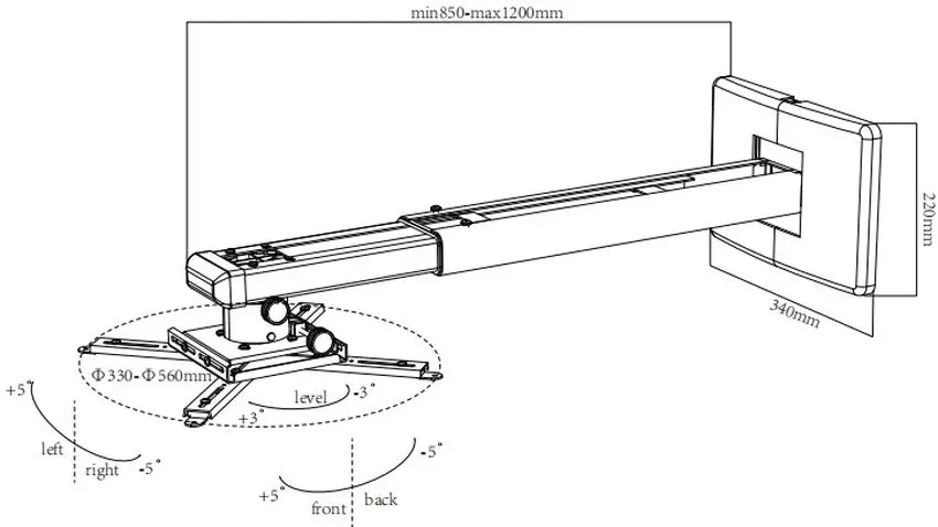 Набор интерактивная доска с проектором Evoboard IB-106RS-NP + Blackmount CT-PRB-11M + Viewsonic PS501W (Black/White)