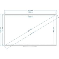 Набор интерактивная доска с проектором Evoboard IB-95Q6 + Epson EB-535W + Blackmount CT-PRB-11M (White) Thumb
