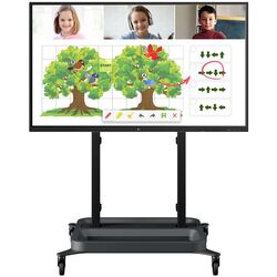 Интерактивная доска LG 65TR3DJ + Vogel's Rise 5205 (Black)