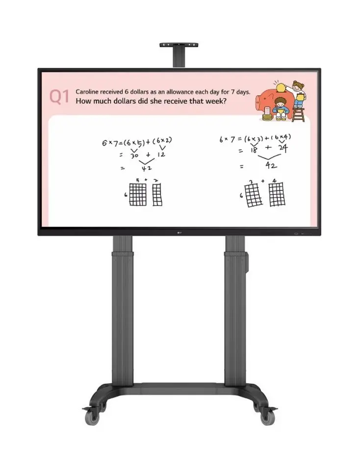 Интерактивная доска LG 75TR3DJ + MB-3120 (Black/Grey)