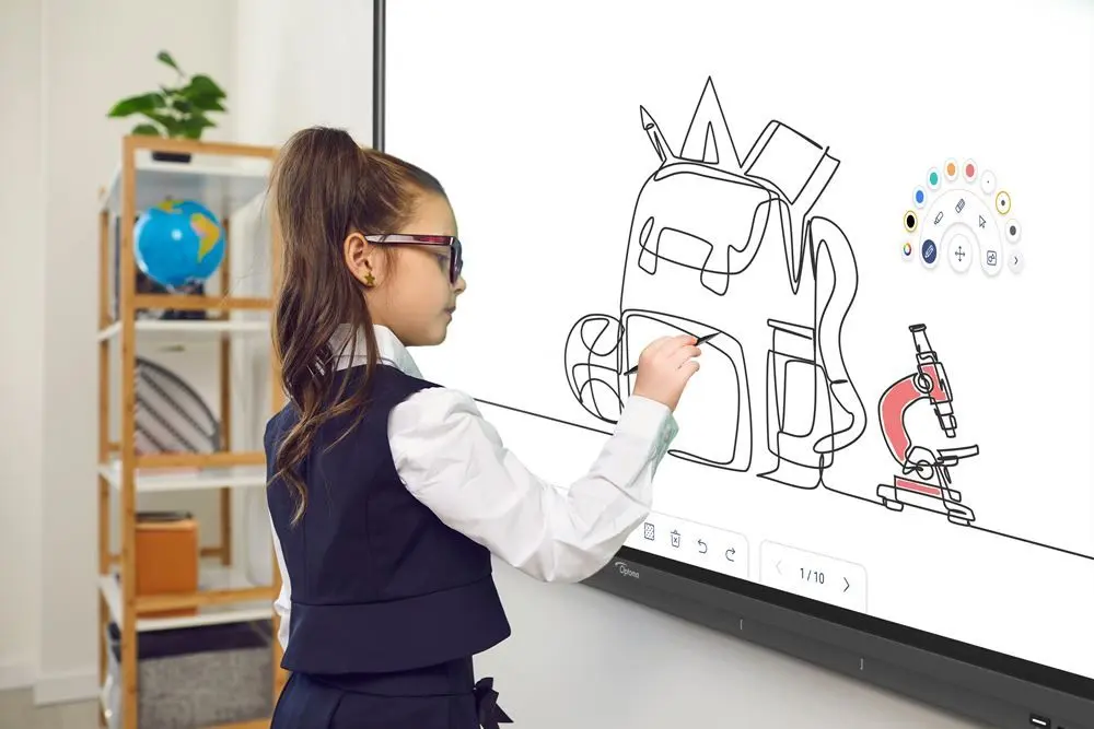 Интерактивная доска Optoma 86'' 5862RK (Black)