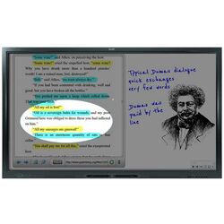 Информационный дисплей с стендом Smart Technologies Board SBID-GX175 + Vogel's Rise 5205 (Black) Thumb