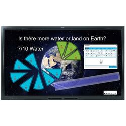 Информационный дисплей с стендом Smart Technologies Board SBID-GX175 + Vogel's Rise 5205 (Black) Thumb