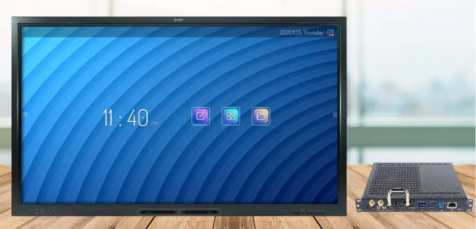 Интерактивная доска с OPS модулем Smart Technologies Board SBID-GX175 (Black)