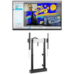 Интерактивная доска с подставкой Smart Technologies GX186-V2 + Vogels Rise 2005 (Black)