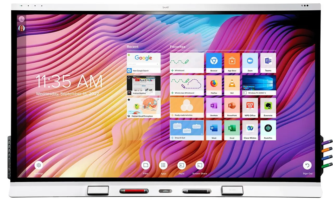 Интерактивная доска Smart Technologies Board 65'' 6265S-V3N (White/Black)