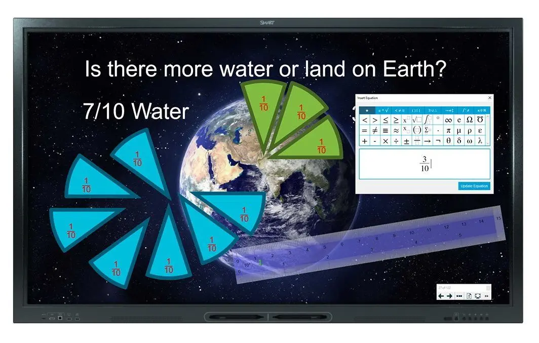 Tabla interactiva Smart Technologies Board 75'' SBID-GX175 (Black)