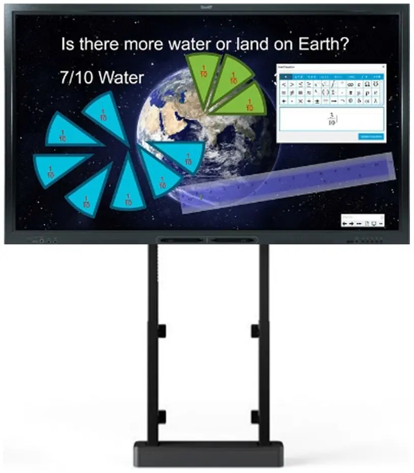 Интерактивная доска Smart Technologies Board GX175 + Vogel's Rise 2005 (Black)