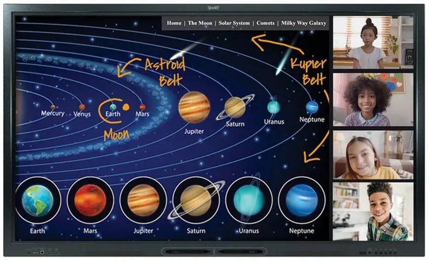 Интерактивная доска Smart Technologies Board GX186 + Vogel's Rise 2005 (Black)