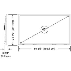 Интерактивная доска Smart Technologies Board SBID-GX165 + Vogel's Rise 2005 (Black) Thumb