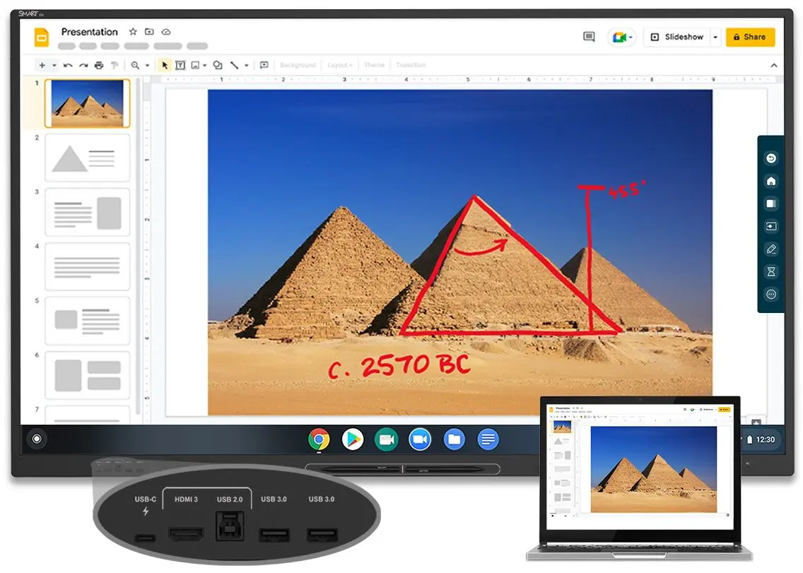 Интерактивная доска Smart Technologies GX186-V2 (Black)