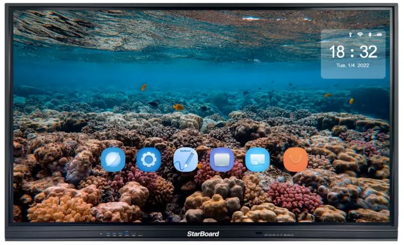 Интерактивная доска StarBoard IFPD-QS1-65AOC (Black) - 2