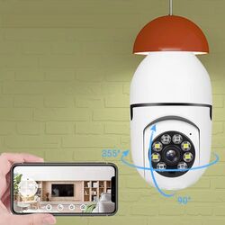 IP camera Besder E27 (White) Thumb