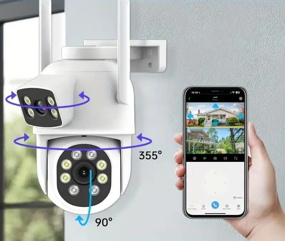 IP camera Besder PTZ 4MP (White) - 3