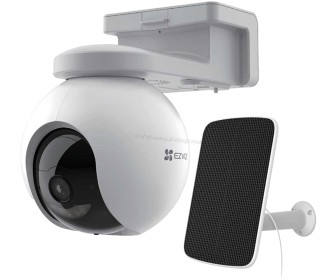 Set de IP camera + panou solar Ezviz HB8 4G (White)