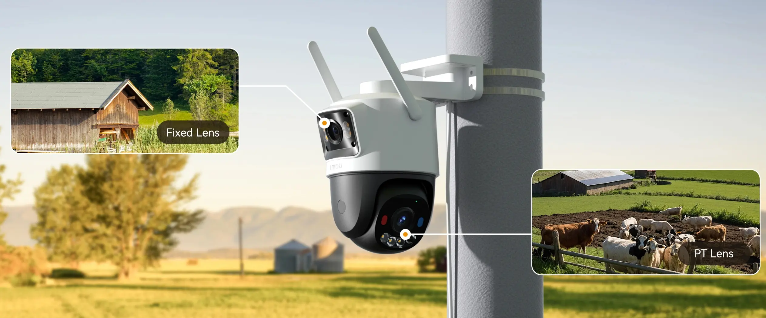 IP camera Imou Cruiser Dual 2C 4G 6MP (White/Black) - 5