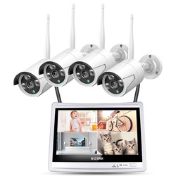 Set de supraveghere 4CH WIFI NVR Kit (White) Thumb