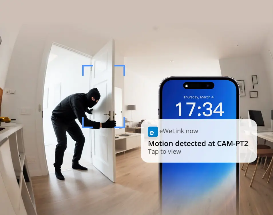 IP-камера Sonoff CAM-PT2 (White)